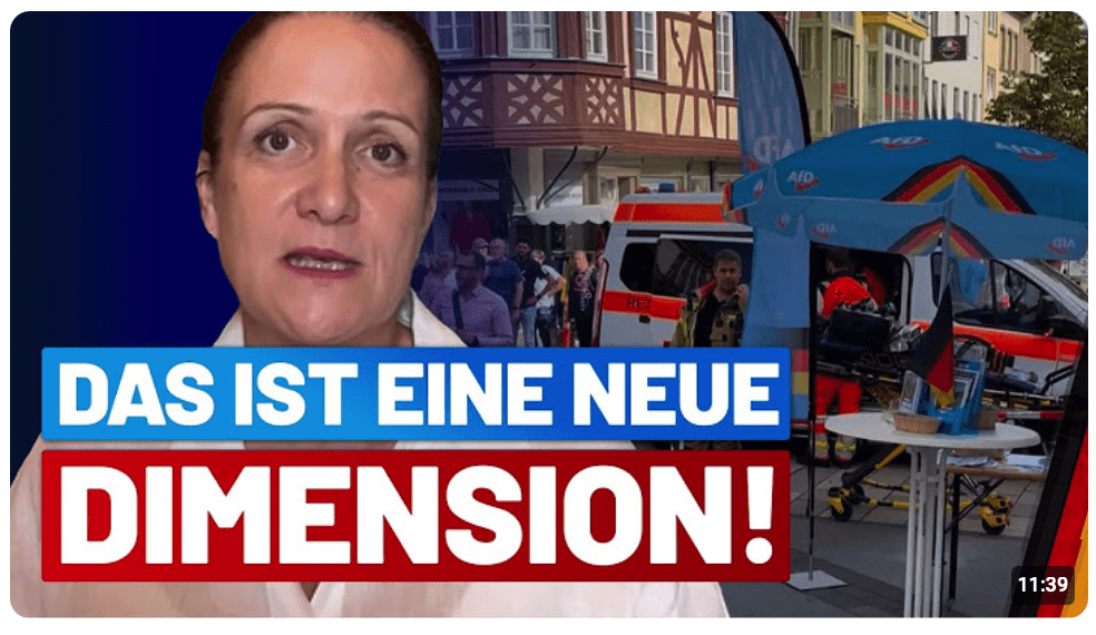 Die haben keine Argumente mehr! Nicole Höchst im Interview zum Angriff auf den AfD-Infostand!