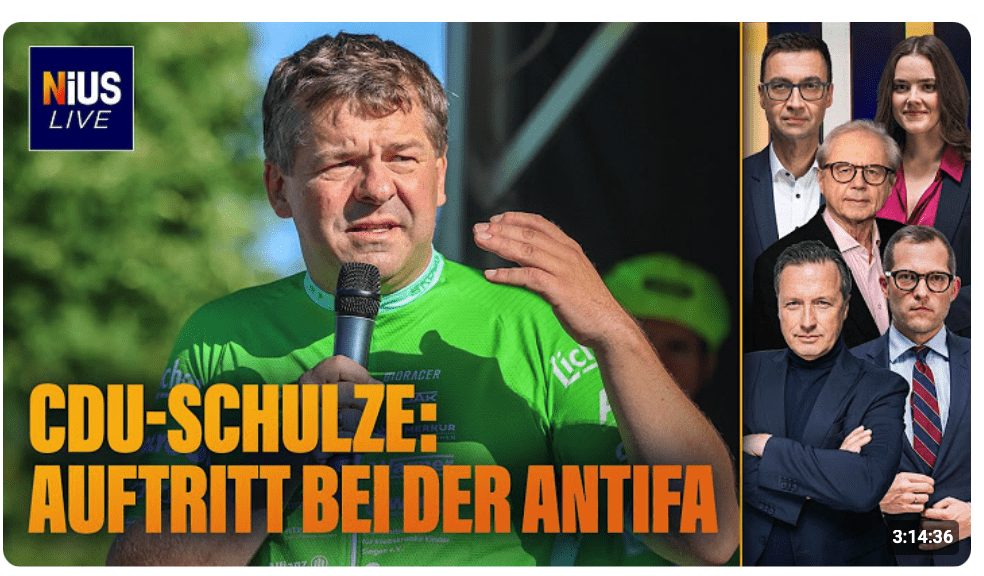AfD-Politiker Siegmund zwei Tage vor der Landtagswahl im Interview I NIUS Live vom 04.09.26