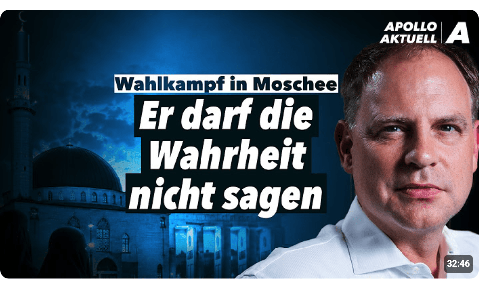 Video geht viral: Islamkritik einfach zensiert – Christoph Meyer im Gespräch