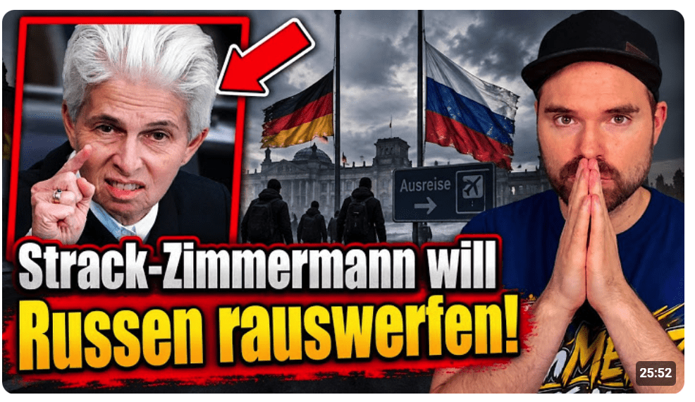 Strack-Zimmermann will Russen rauswerfen!