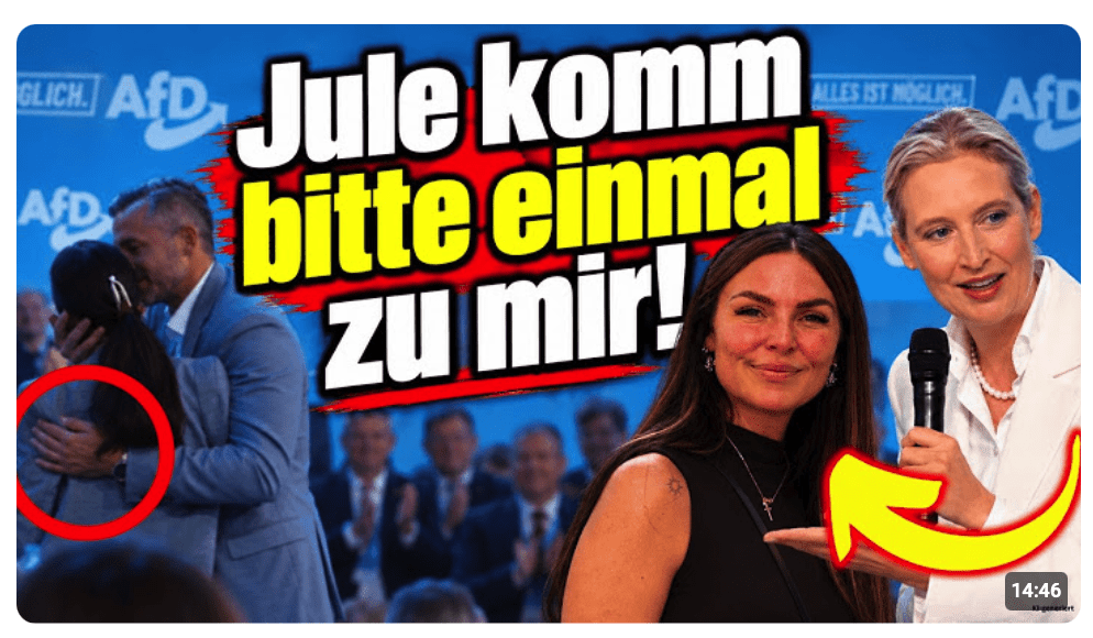PLÖTZLICH ruft Alice FRAU von Uli auf AfD BÜHNE?!