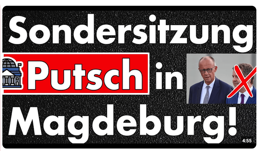 Sondersitzung der CDU vor Schließung der Wahllokale! Putschgerüchte um Sven Schulze!
