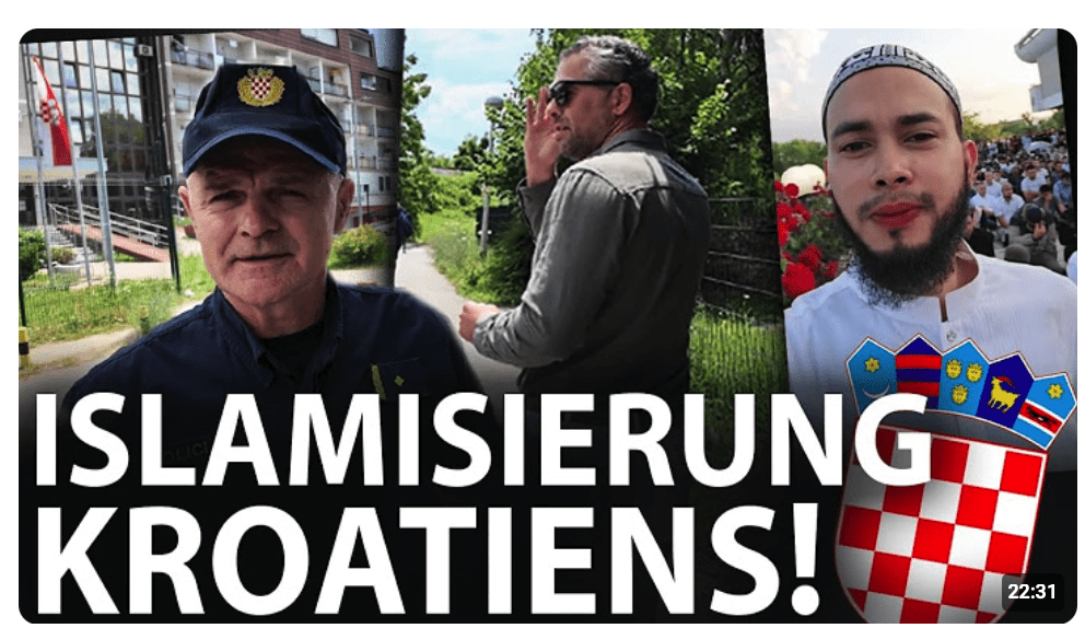 Islamisierung Zagrebs! Festnahme, linke NGOs und illegale Migranten!