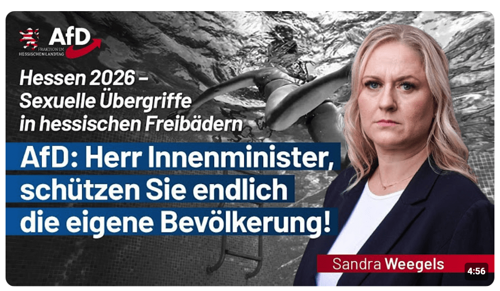 Sexuelle Übergriffe in Freibädern – Herr Innenminister, schützen Sie endlich die eigene Bevölkerung!