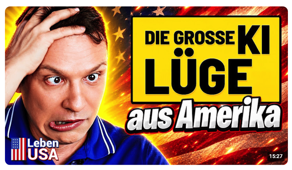 Die Wahrheit über KI aus Amerika