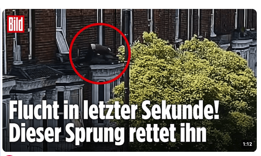 Sprung in die Freiheit: Mann flieht vor seinen Entführern