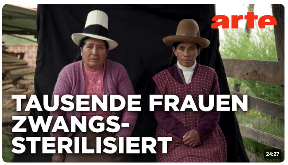 Peru: Sterilisiert unter Zwang | ARTE Reportage