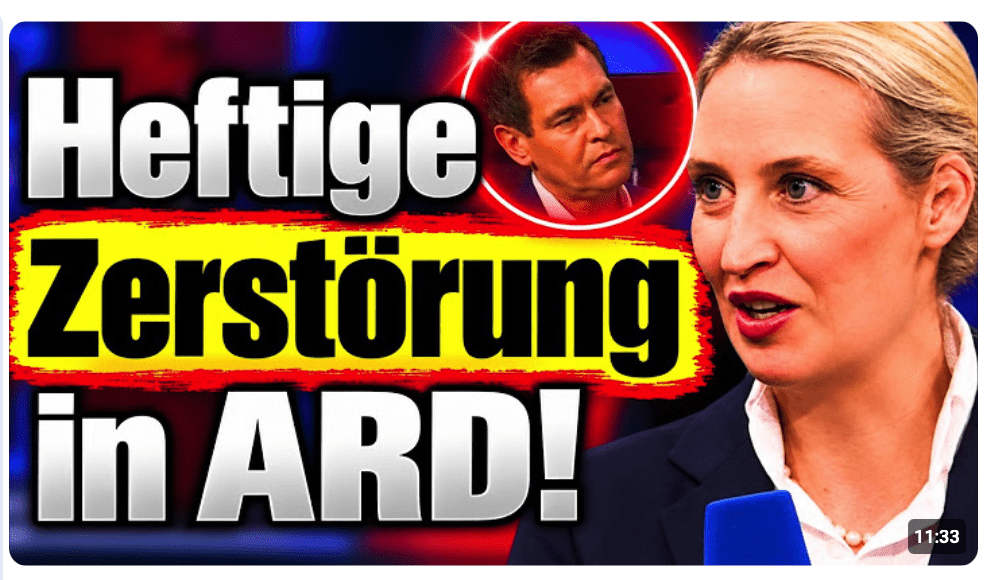 „So geht Demokratie“ – Weidel und BWS-Kandidatin entlarven ÖRR-Journalist wegen Brandmauer