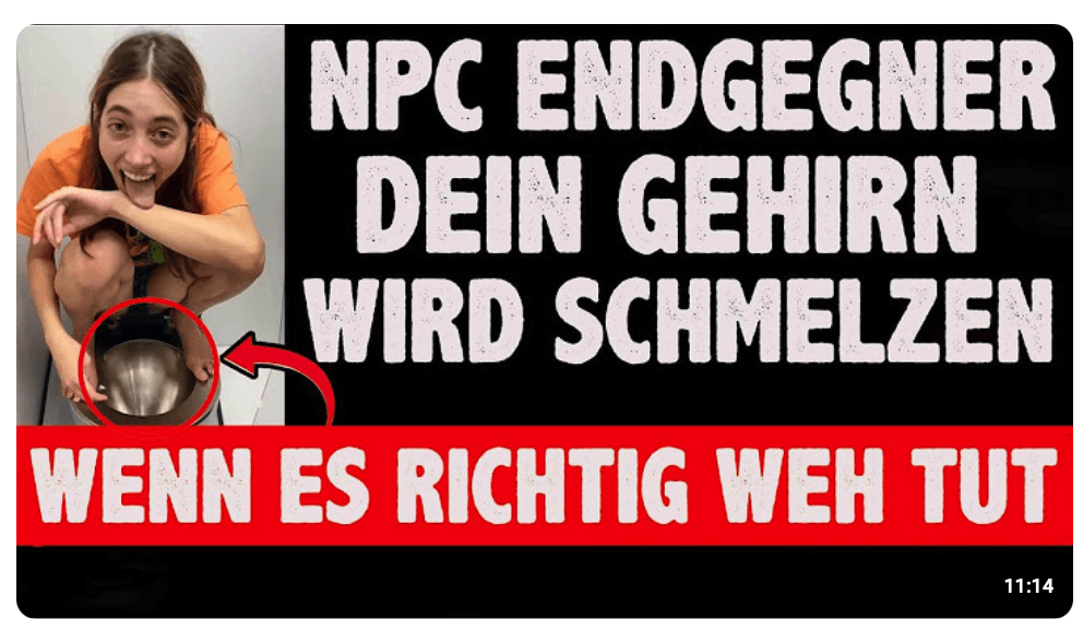 Das HIRN hat die Gruppe VERLASSEN! Du wirst deinen Bildschirm aANSCHREIEN