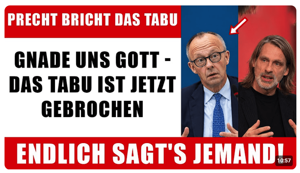 Precht spricht aus, was sich niemand traut – Dieses Tabu bricht er jetzt öffentlich