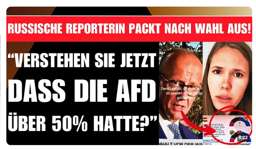 NACH WAHL IN SACHSEN-ANHALT“VERSTEHT IHR WAS MERZ GETAN HAT?“  BEWEISVIDEOS PLÖTZLICH ÜBERALL!
