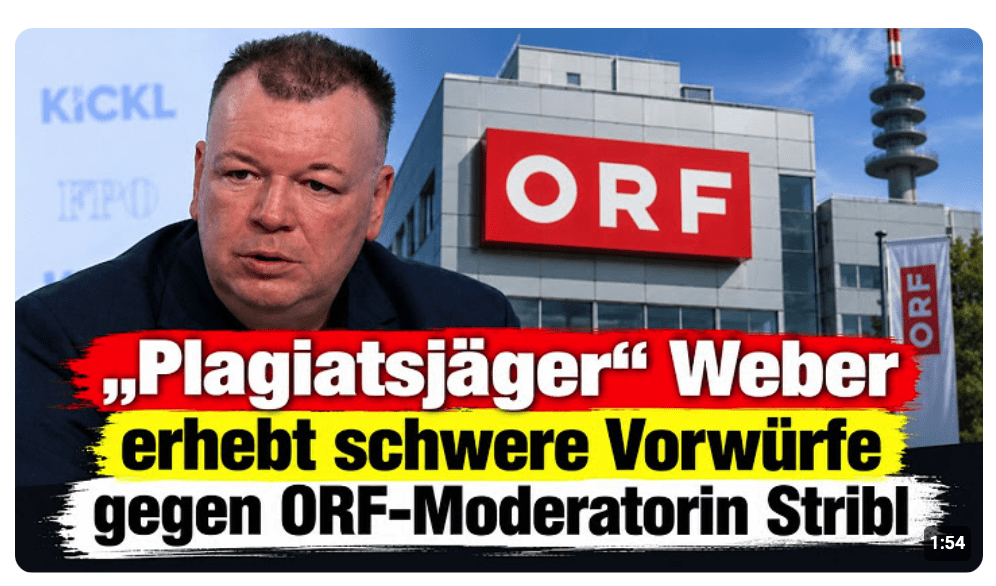 YT Plagiatsjäger Weber Stribl