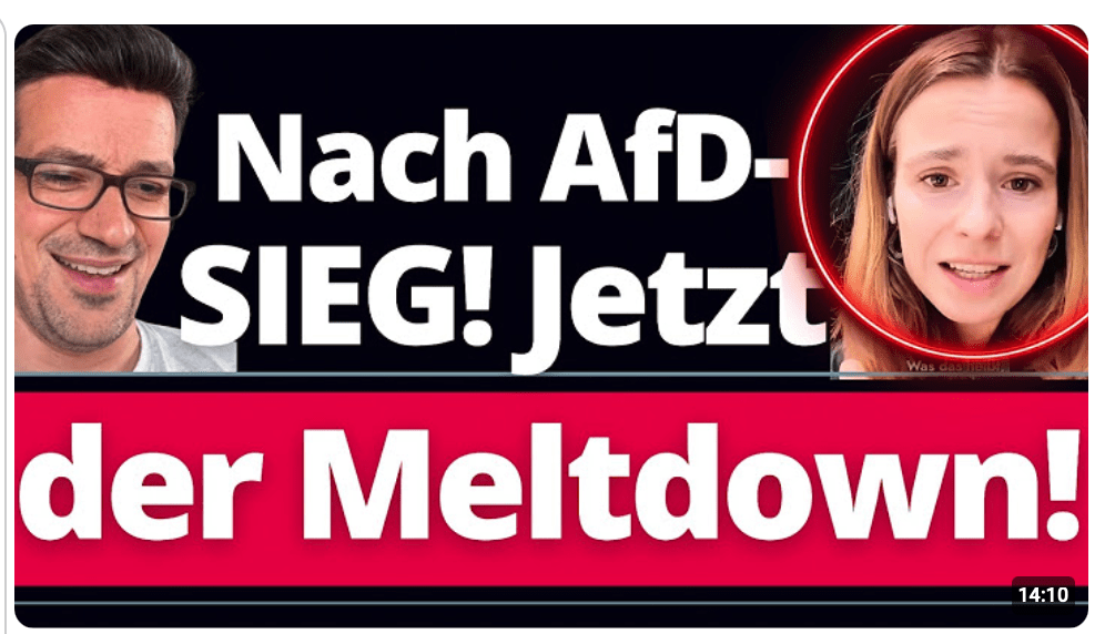GEIL: Die besten LINKS-GRÜNEN Meltdowns nach AfD-SIEG!
