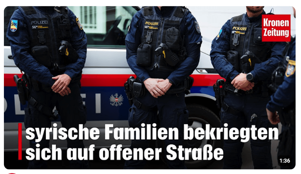 Familienclans bekriegten sich auf offener Straße |