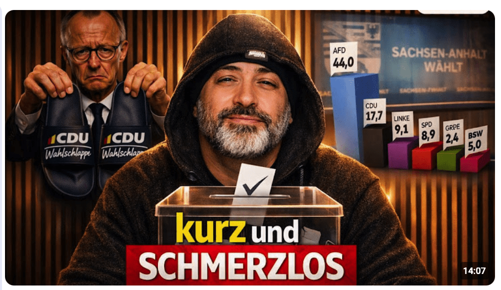 kurz und schmerzlos | Reale Fake News aus dem besten Deutschland aller Zeiten | Sachsen Anhalt Wahl