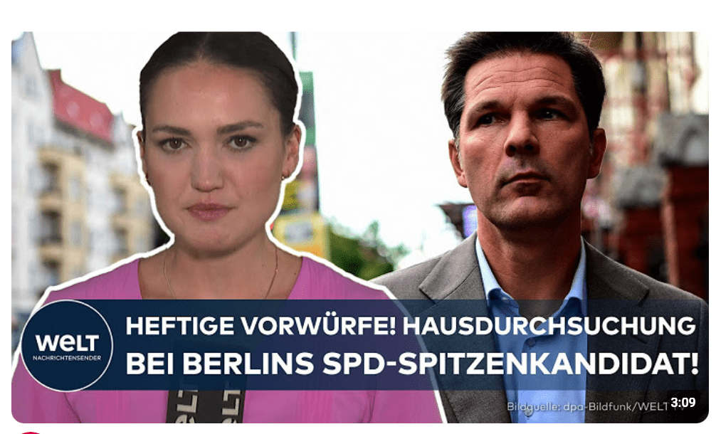 KURZ VOR DER WAHL: Heftige Vorwürfe gegen Berlins SPD-Spitzenkandidat Steffen Krach!