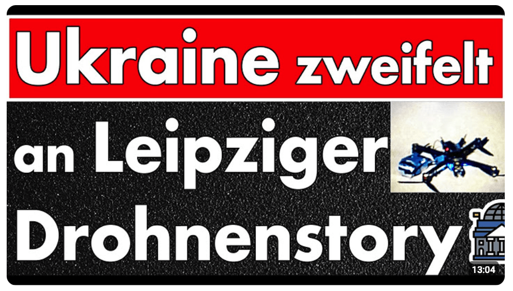 Ukrainischer Journalist zweifelt an Russland-Theorie zur Drohne am Leipziger Flughafen!