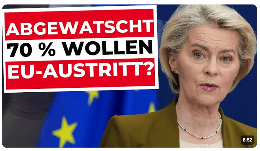 KLATSCHE: 70 Prozent haben endgültig genug davon! | Brüssel-Kritik, Digitaler Euro & eID-Gesetze