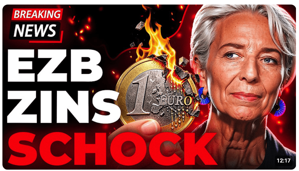 Energiepreise explodieren 14% und JETZT kommt auch noch der EZB-Zinsentscheid!