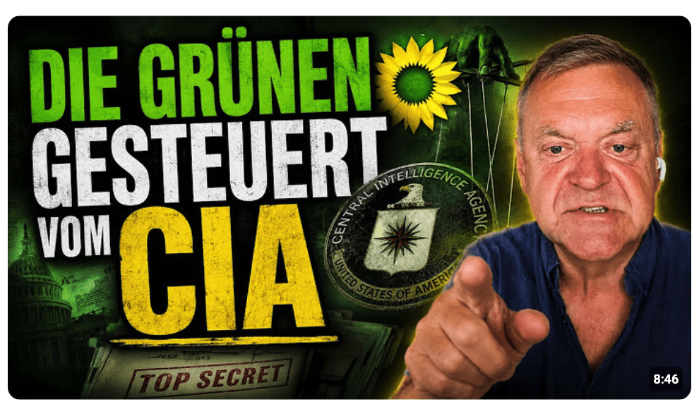 Der Beweis: DIE GRÜNEN kontrolliert vom CIA | Dirk Pohlmann