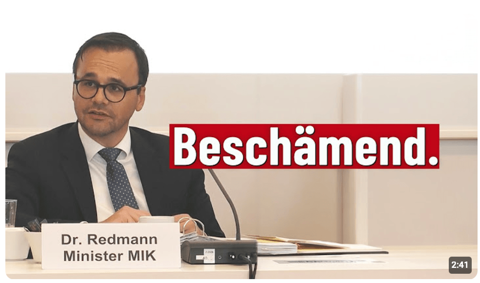 AfD konfrontiert Innenminister nach blutigem Mord in Erkner
