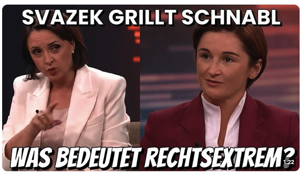 Marlene Svazek grillt Susanne Schnabl | Was bedeutet rechtsextrem?