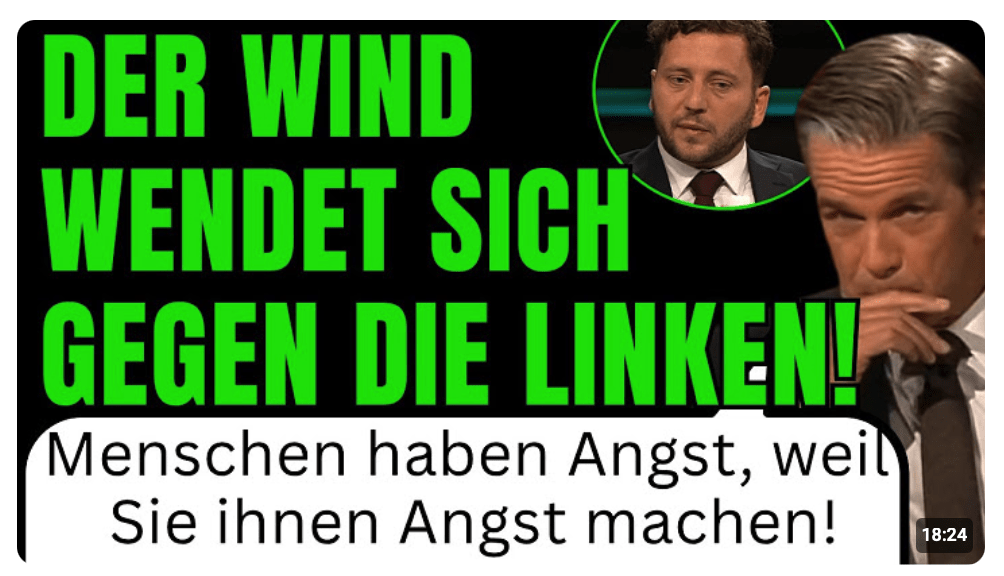 Bei Lanz: „Diese Forderung der AfD ist zulässig!“ // Plötzlich ist die ganze Runde gegen Banaszak.