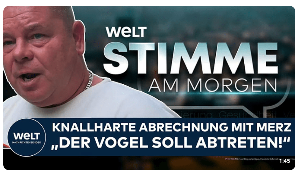DEUTSCHLAND: Bürger rechnen schonungslos mit Merz ab! „Das Beste wäre, zurückzutreten!