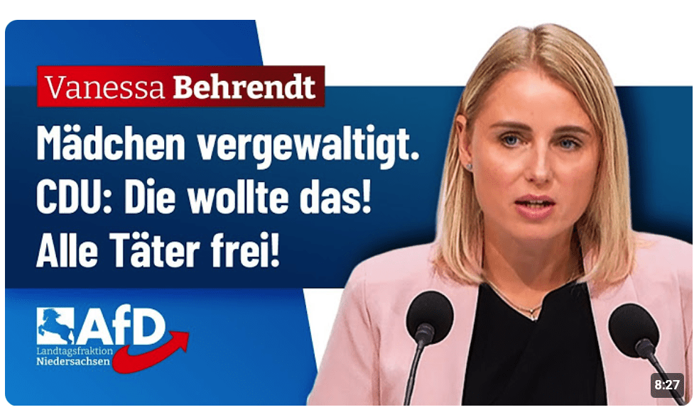 Am Ende platzt die Bombe! – Vanessa Behrendt (AfD)