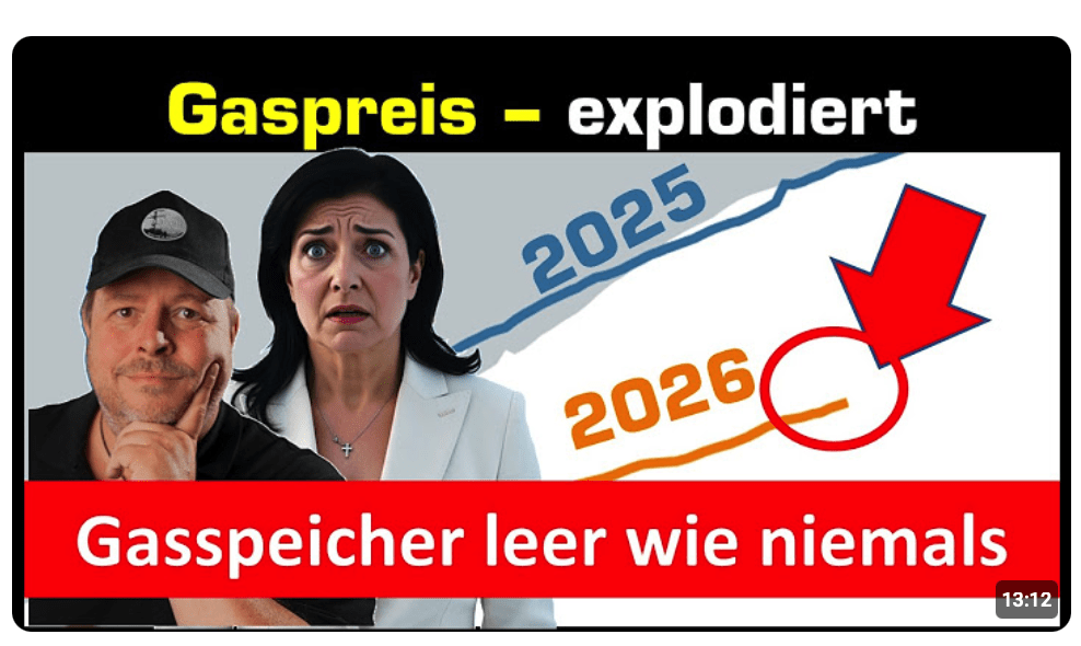 Gaspreise explodieren – Gasspeicher werden nicht befüllt! Reicht das?