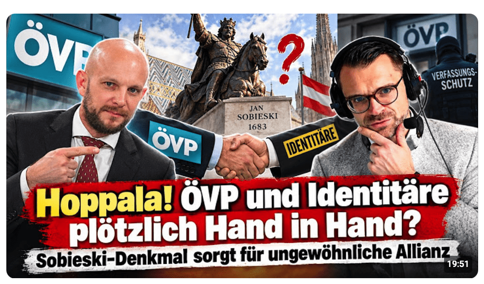 Hoppala! ÖVP und Identitäre plötzlich Hand in Hand? – Wir sprechen Klartext