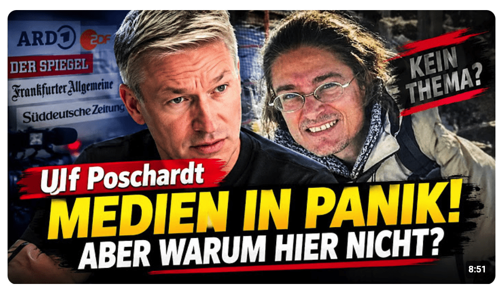Ulf Poschardt – Warum der Linkterrorist Daniel V. für viele Medien kein Thema ist??