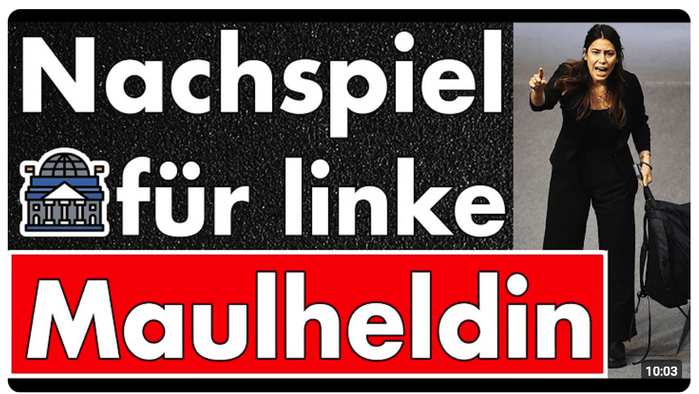 Nachspiel für den Ausraster der linken Maulheldin! Mindestens 2000 Euro Strafe …