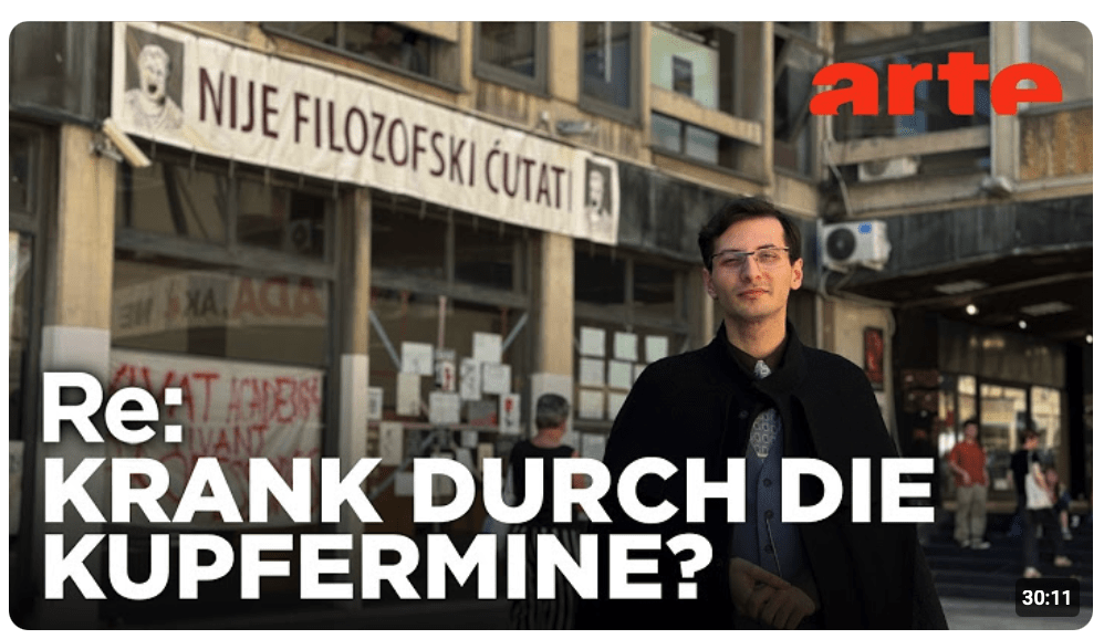 Giftiger Staub in Serbiens Kupferstadt | ARTE Re:
