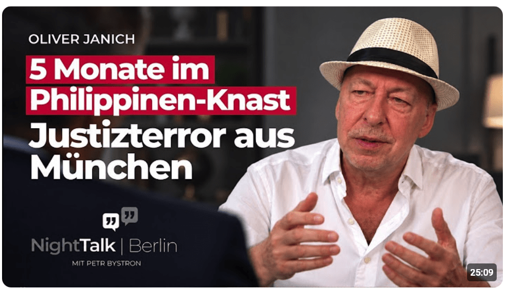Sieg in Karlsruhe: Der unglaubliche Justiz-Krimi um Oliver Janich | NightTalk mit Petr Bystron