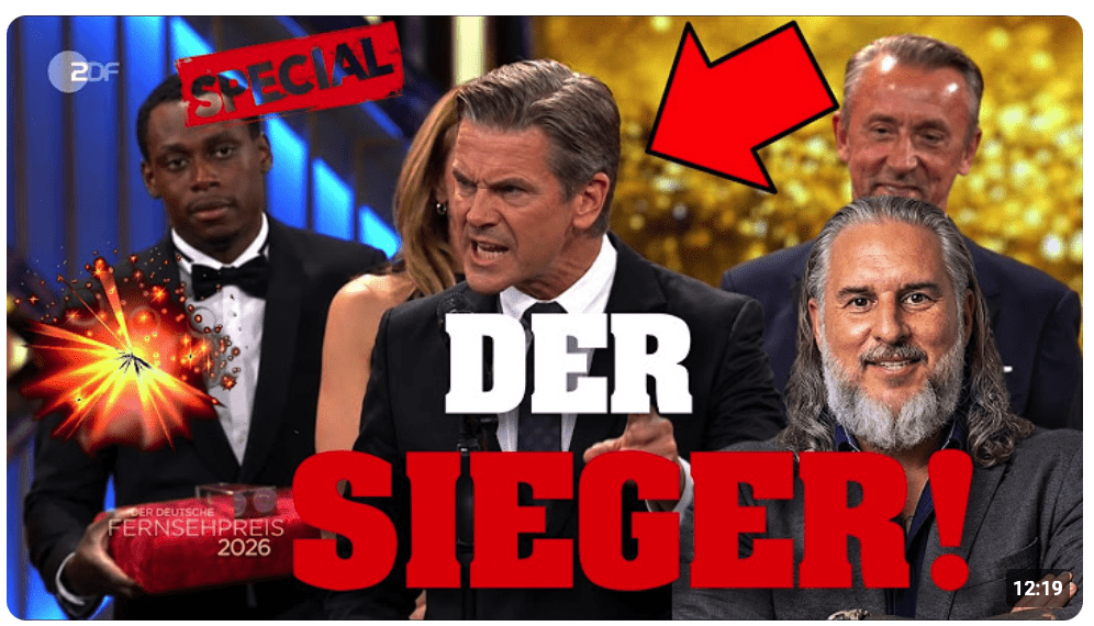 LANZ reißt Publikum von den Stühlen! MUTIGE Rede beim ZDF-Fernsehpreis! Tim Kellner #Comedy