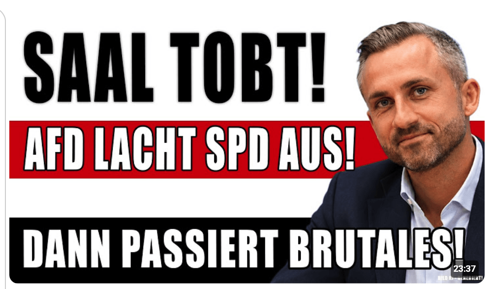 ESKALATION! AfD-Siegmund ZERLEGT SPD-Auftritt – der Saal reagiert und Merz gerät unter DRUCK!