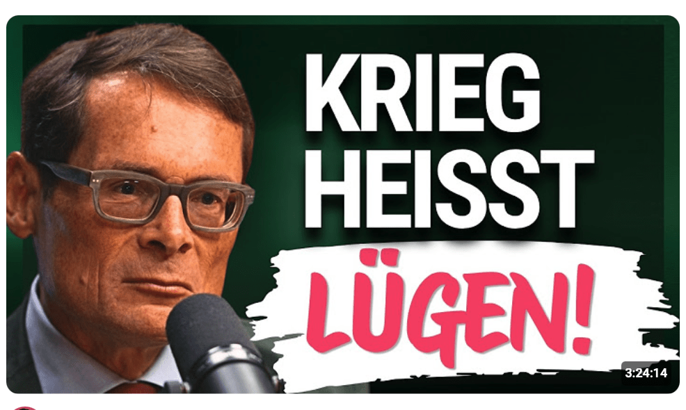 „Glaube nichts, was die Regierung sagt“ (Weltwoche-Chef)