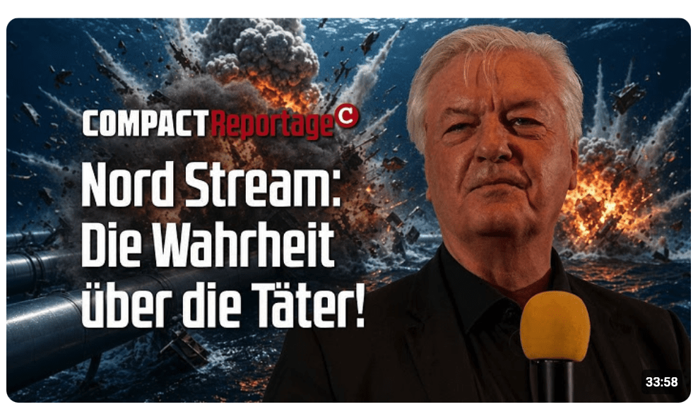 Nord Stream: Die Wahrheit über die Täter!