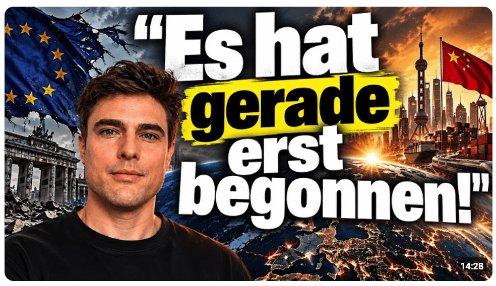 GESELLSCHAFT: „Es hat gerade erst begonnen!“