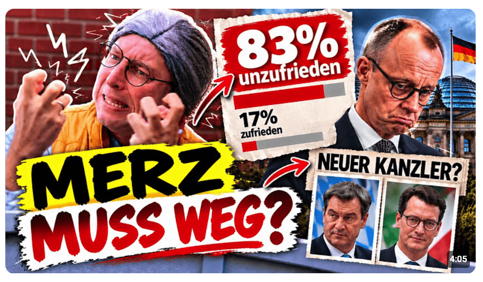 Merz am Ende? Helga kennt schon seinen Nachfolger!!!
