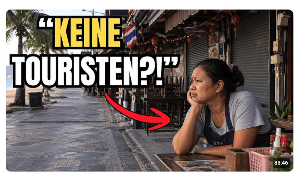 Die BRUTALE Wahrheit, warum Thailand RASANT Touristen verliert!