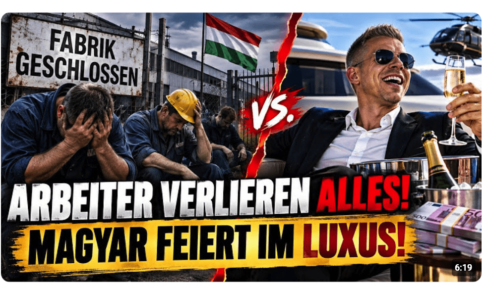 FABRIKEN SCHLIESSEN! Ungarns Arbeiter zahlen den Preis – Magyar in der Kritik!