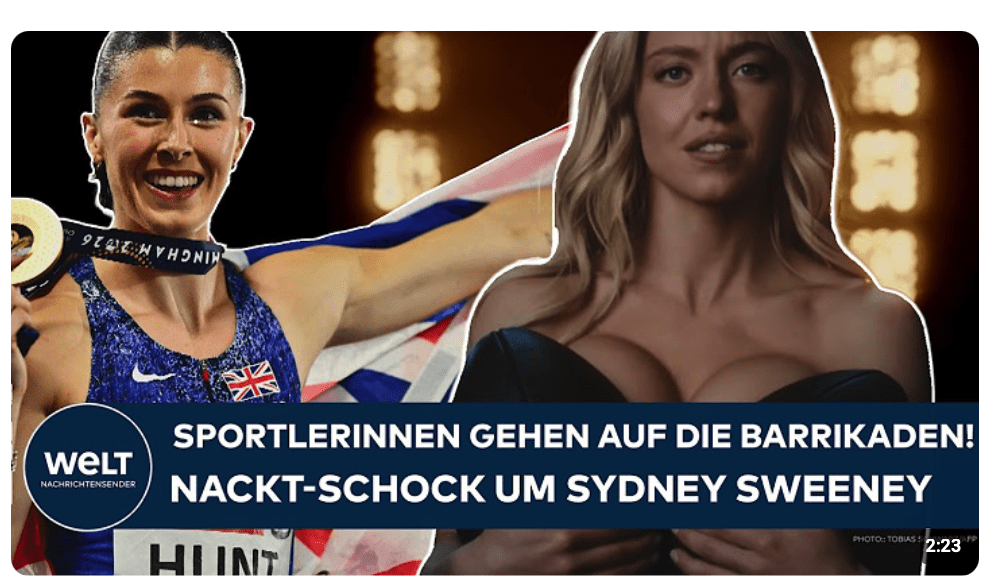 SYDNEY SWEENY HALBNACKT: Jetzt explodiert die Kritik! Sportstars attackieren die Schauspielerin!