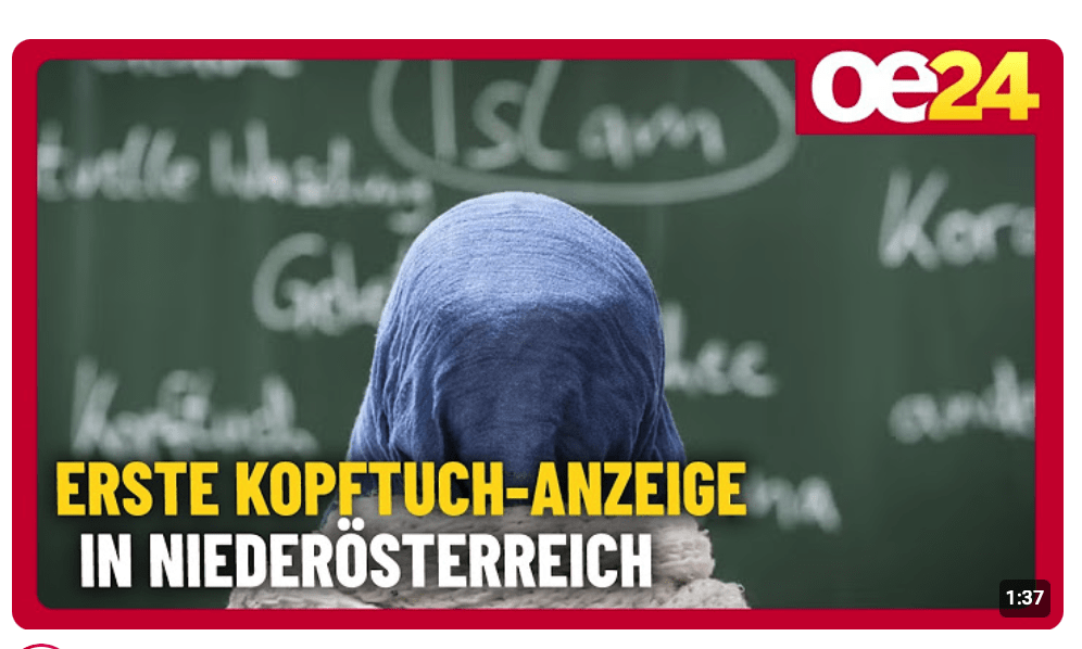 Verstoß hat Folgen: Erste Kopftuch-Anzeige in Niederösterreich