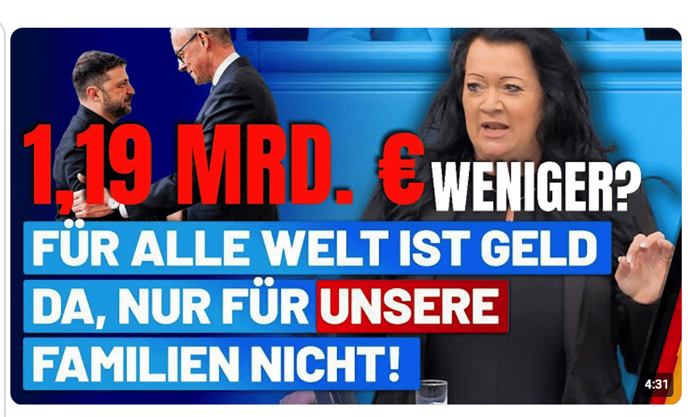 1,19 Mrd. € weniger im Haushalt 2027? Bessin kritisiert die Familienpolitik