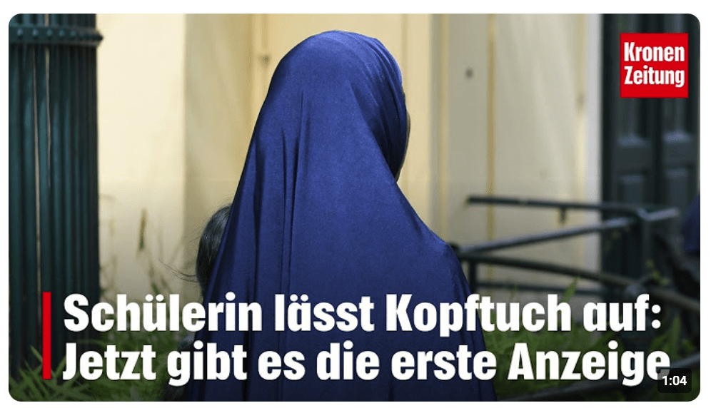 Schülerin lässt Kopftuch auf: Jetzt erste Anzeige | krone.tv NEWS