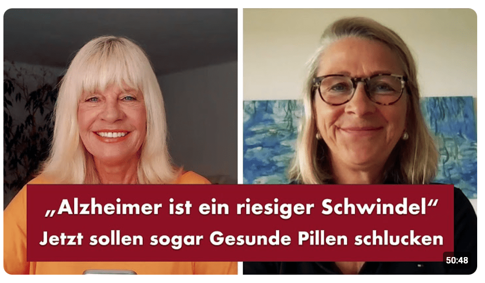 „Alzheimer ist ein riesiger Schwindel“ – Punkt.PRERADOVIC mit Cornelia Stolze