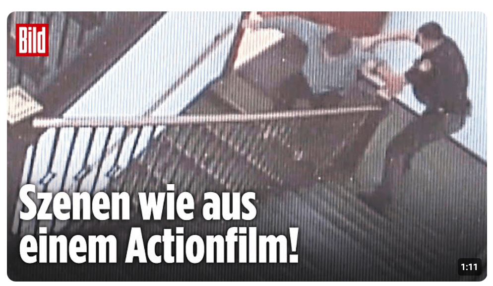 Keinen Bock auf Knast: Gefesselter Verurteilter rammt sich Weg in die Freiheit