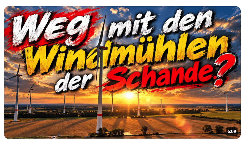 „Nieder mit den Windmühlen der Schande! Was passiert wenn es soweit ist?